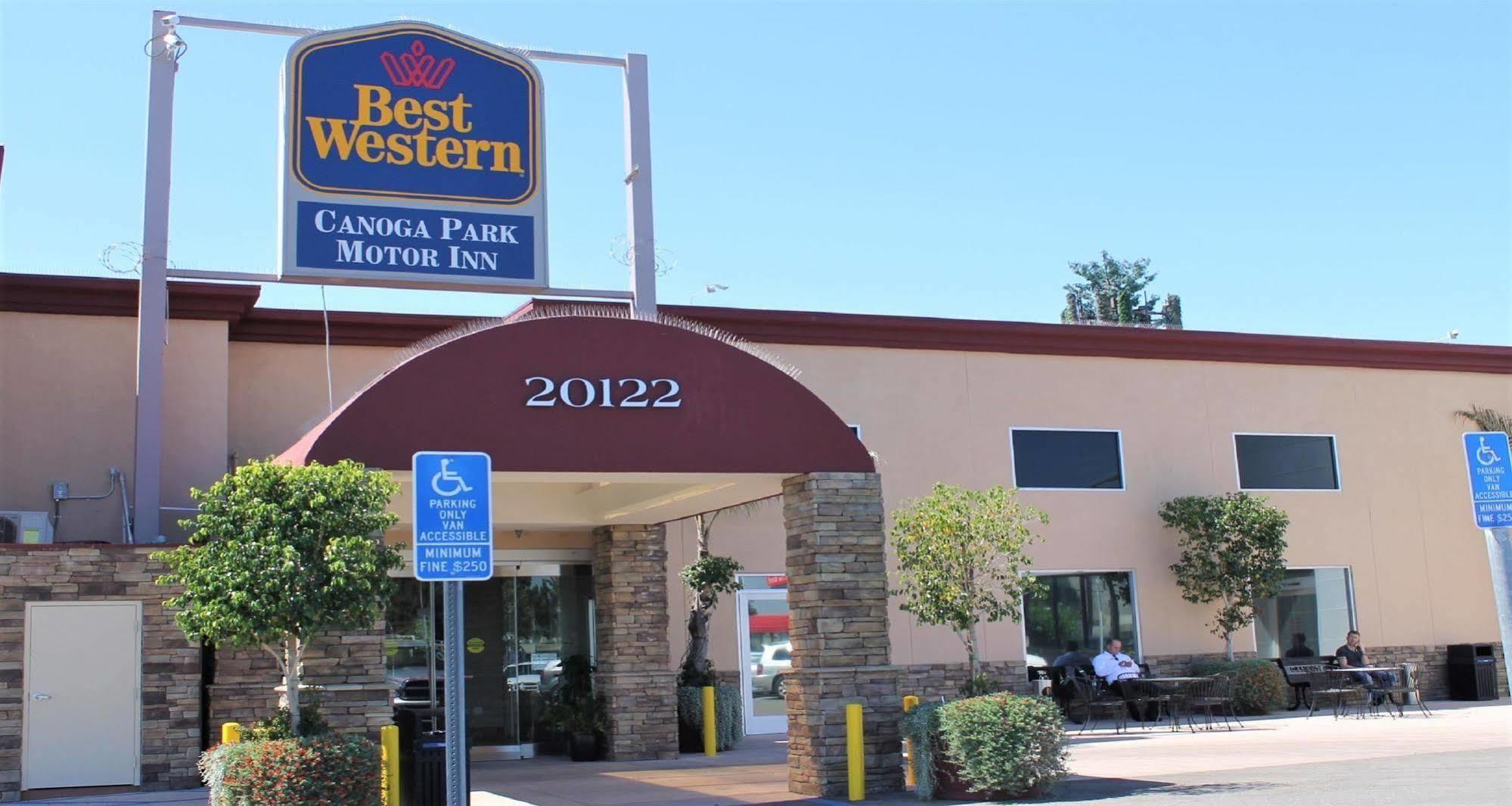 Best Western Canoga Park Motor Inn Лос-Анджелес Экстерьер фото